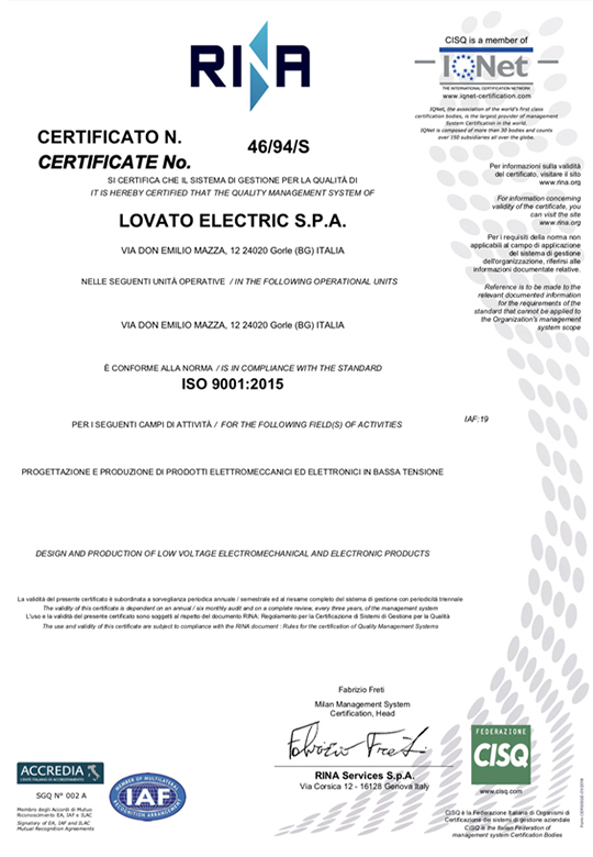 Certificare Electrică